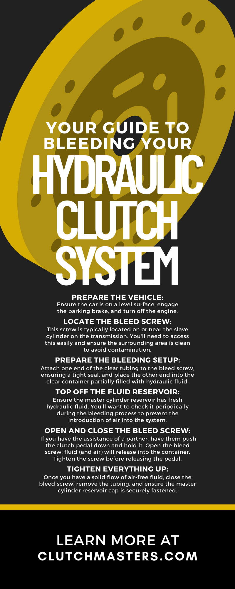 Your Guide to Bleeding Your Hydraulic Clutch System